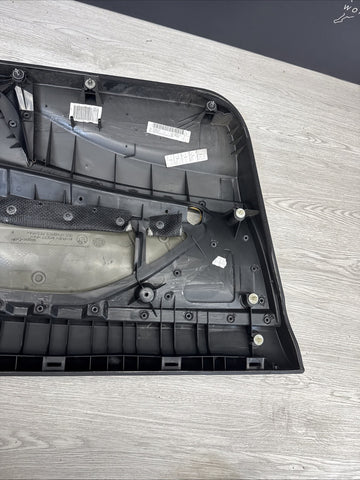 01-06 BMW E46 M3 PASSENGER RIGHT SIDE DOOR PANEL CARD BLACK OEM
