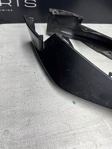 21-25 BMW G80 G82 G83 M3 M4 OEM Gloss Black Front Bumper Corner Splitters