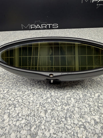 BMW E46 M3 Oval Auto-Dimming Auto Dim Rearview Mirror *Liquid Damage*