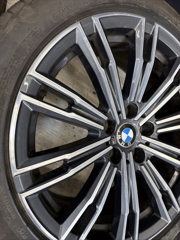 19-24 OEM BMW G20 330 M340 18” Rims Wheels 18x7.5 ET25 Double Spoke Style 790M
