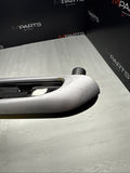 01-06 BMW E46 M3 Brushed Aluminum/Black Door Trim Armrest Right Front Passenger