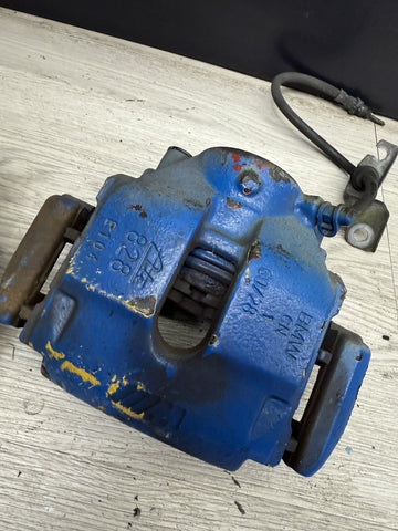 01-06 E46 M3 Front Brake Calipers Left Right Pair Set Blue