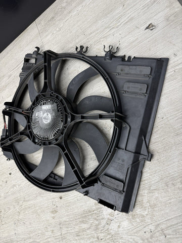 BMW E90 E92 E93 M3 08-13 ENGINE RADIATOR COOLING FAN & SHROUD OEM 2283621