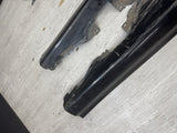 01-06 BMW E46 M3 Rocker Panel Side Skirts OEM Jet Black *Notes*