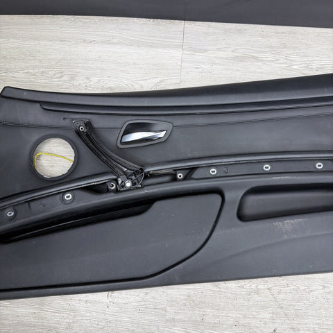 08-13 BMW E92 M3 Original Black Interior Front Right Passenger Door Card Panel