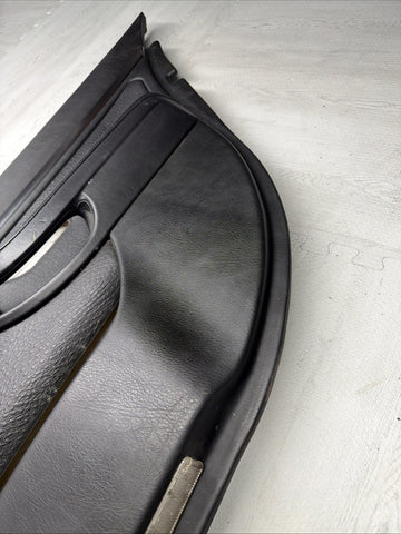 99-03 OEM BMW E39 M5 Rear Right Passenger Door Panel  Leather Black *Notes*