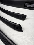 08-13 BMW E92 E93 M3 Interior Trim Set Carbon Leather Carbon Fiber Wrapped