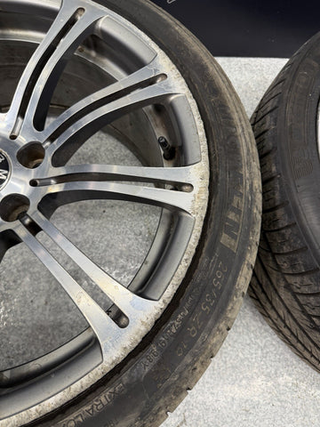 07-13 BMW E90 E92 E93 M3 STYLE 220 19" M FOUR WHEELS RIMS STAGGERED *NOTES*