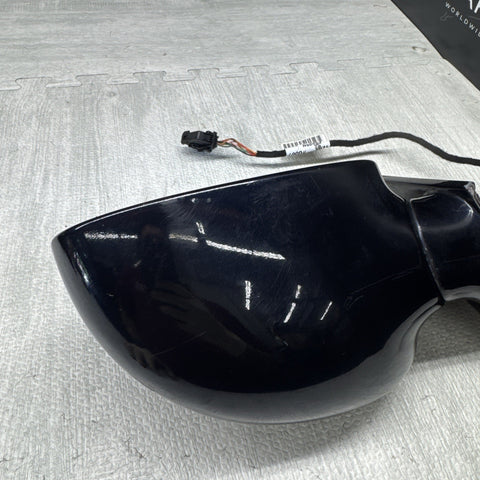 01-06 BMW E46 M3 Left Driver Side View Mirror Carbon Black