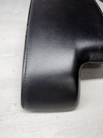 01-06 BMW E46 M3 Center Console Armrest Arm Rest Black Leather *Notes*