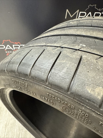 Used 285/30ZR20 Michelin Pilot Super Sport ZP 95Y - 7.5/32