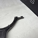 OEM 01-06 BMW E46 M3 Lower Steering Wheel Trim Cover Plate Titan Shadow Grey