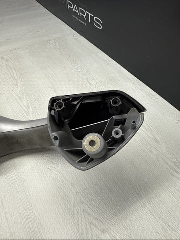 01-06 BMW E46 M3 Brushed Aluminum/Grey Door Trim Armrest Right Front Passenger