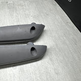 01-06 BMW OEM E46 M3 Titan Shadow Gray Vert Trim Armrest Left Right Rear