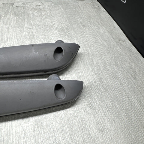 01-06 BMW OEM E46 M3 Titan Shadow Gray Vert Trim Armrest Left Right Rear