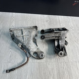 01-06 BMW E46 M3 S54 Engine Brackets Passenger Driver OEM 22294262211 109469422