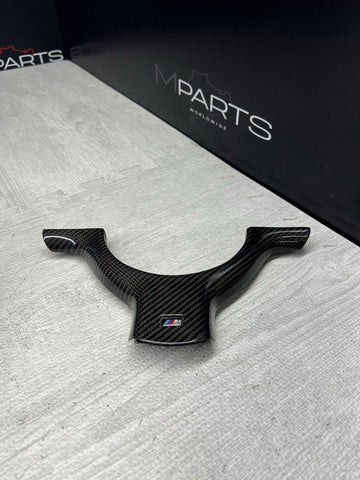 BMW E46 M3 01-06 Carbon Fiber Steering Wheel Lower Trim