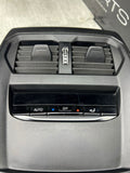 BMW 21-26 G20 G26 G82 Rear Center Console Air Vent Heater Switch Panel Black