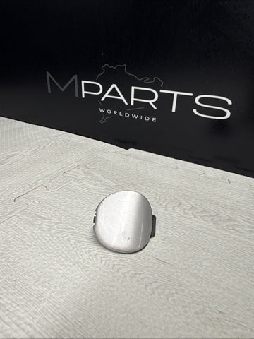 01-06 BMW E46 M3 Rear Tow Hook Eye Cover 2695273 Titanium Silver