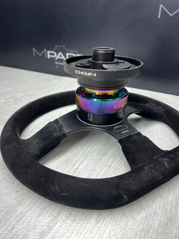 98-02 BMW E37 E36 M3 Z3M Z3 M FRONT ALCANTARA M SPORT STEERING WHEEL CUSTOM