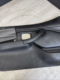96-02 BMW Z3M Front Left Driver Door Card Panel Cover Trim Leather Black *Notes*