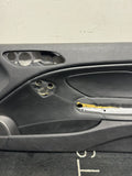00-06 BMW E46 COUPE CONVERTIBLE PASSENGER RIGHT SIDE DOOR PANEL CARD BLACK OEM