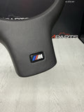 01-06 BMW E46 M3 Lower Steering Wheel Trim Cover Plate Leather