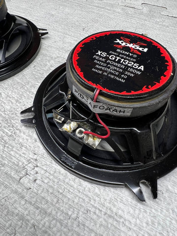 SONY 2WAY SPEAKER XS-GT1325A Audio Speakers PEAK POWER : 150W RATED POWER : 35W