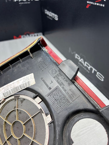 01-06 BMW E46 M3 Convertible Rear Left Right Door Cards Panels Trims Imola Red