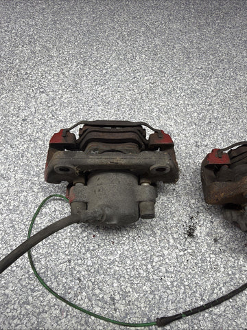 BMW OEM GENUINE E36 M3 Z3 M FRONT BRAKE CALIPERS SET PAIR LEFT RIGHT PADS