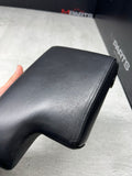 01-06 BMW E46 M3 Center Console Armrest Arm Rest Black Leather