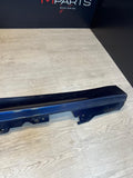 12-18 OEM BMW F30 328 320 340 Left Driver Side Skirt Rocker Panel Blue