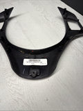 08-13 BMW E90 E92 E93 M3 Lower Steering Wheel Trim Cover Plate Black