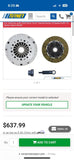 CLUTCH MASTERS FX200 STAGE 2 + FLYWHEEL BMW E36 323 325 328 M3 525 528 Z3 6.64mm