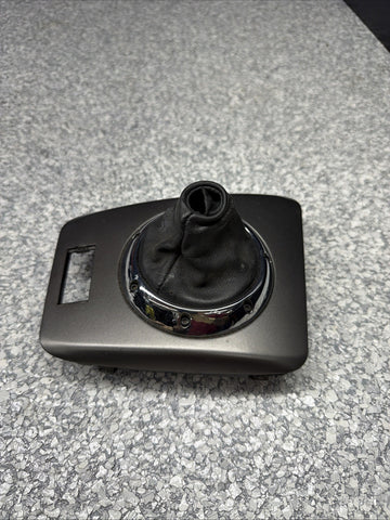 01-06 BMW E46 M3 Center Dome SMG Shift Plate Titan Shadow Grey