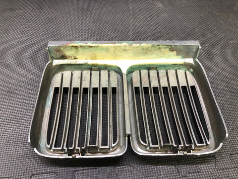 BMW E30 318 323 325 328 Chrome Front Kidney Grilles OEM