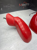 00-09 Honda S2000 S2k OEM Side View Folding Mirrors Pair Formula Red