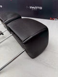 2001-2006 BMW E46 M3 Convertible Black Rear Headrests Head Rests Pair