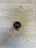 2001-2003 BMW E46 M3 SMG GEAR SHIFT KNOB NAPPA LEATHER CHROME OEM