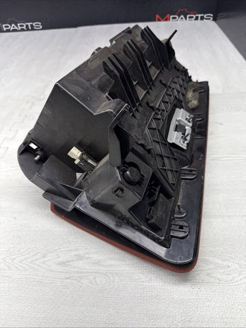 BMW 07-13 E92 M3 Extended Fox Red Leather Glove Box Glovebox Storage Compartment