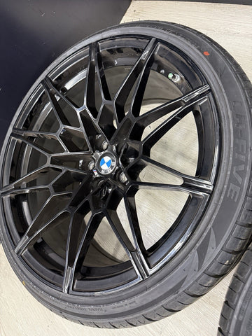 BMW M2 M3 M4 FACTORY OEM G80 G82 G83 19”/20” 826M COMPETITION RIMS WHEELS BLACK