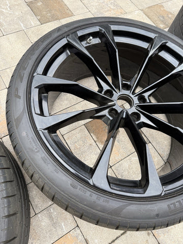 Factory Lamborghini Urus Wheels Tires 23 inch Taigete Perfect Set 4 Genuine OEM