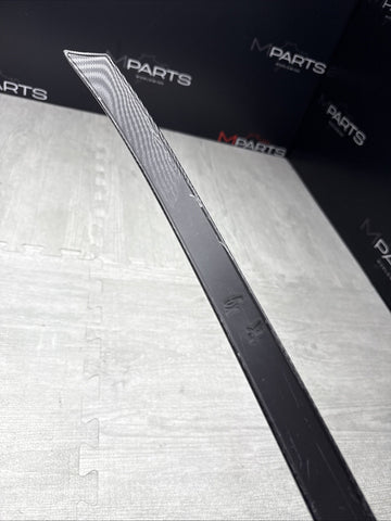 BMW 18-23 F90 M5 REAR TRUNK LIP SPOILER CARBON STYLE PRINT