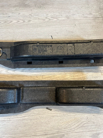08-13 BMW E92 E93 328 335 M3 Rear Bumper Absorber Foams Foam Pair 51128040874