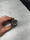 2004-2006 BMW E46 M3 SMG GEAR SHIFT KNOB NAPPA LEATHER CHROME OEM