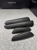 01-06 BMW E46 M3 Convertible Door Upper Arm Rest Armrest Pads Black *1 Rear Tab