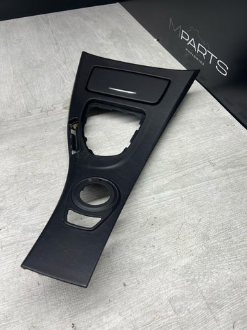09-13 BMW E90 E92 M3 MANUAL CCC LEATHER CENTER CONSOLE TRIM