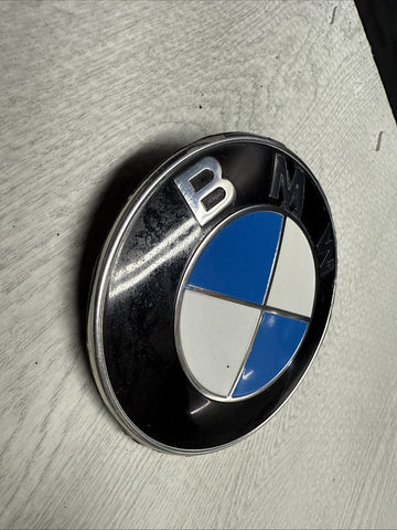 88-13 BMW E30 E36 E46 E90 E92 E93 M3 HOOD EMBLEM LOGO BADGE OEM 8132375