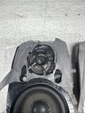 01-06 BMW E46 M3 HAES FRONT MID RANGE TWEETER SPEAKERS 65138374697 *Notes*