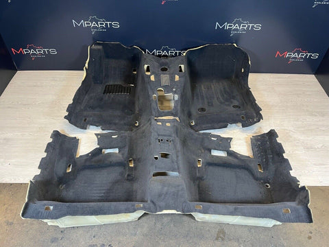 08-13 BMW E92 M3 Coupe Front & Rear Black Floor Carpet Interior